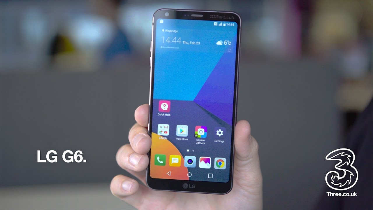 LG G6 | First look; Favourite features | Three