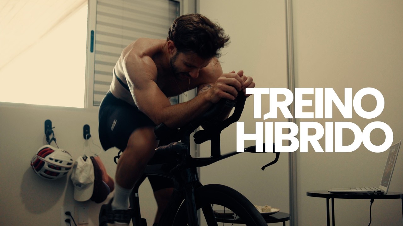 MINHA ROTINA COM TREINO HÍBRIDO!
