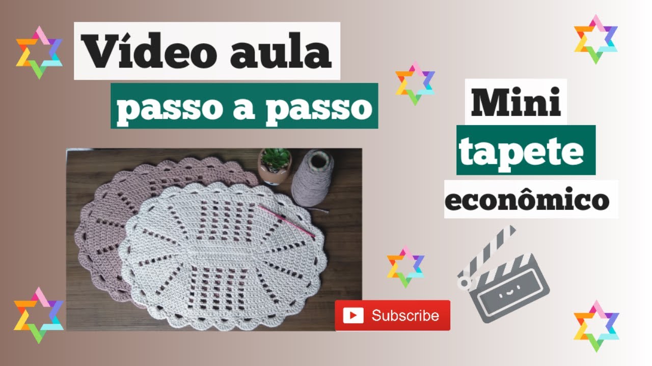 Mini tapete econômico #transformandoemmini #tapetegrandexmini