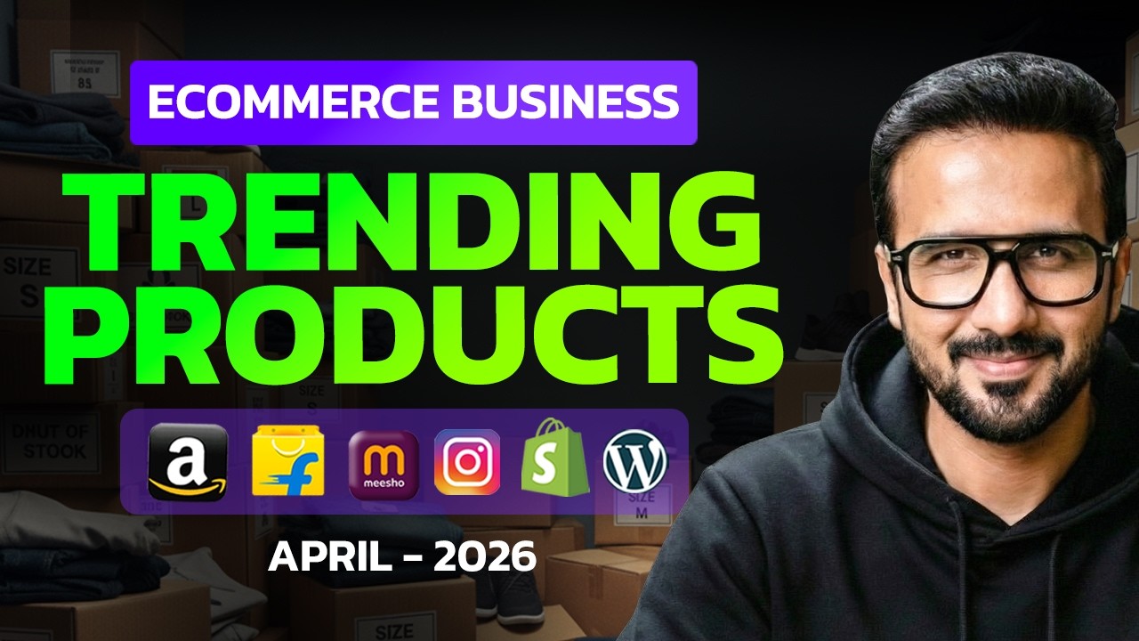 Best Selling Trending Products April 2026 ✅ Ecommerce Business Beginners 💼 Amazon, Flipkart & Meesho