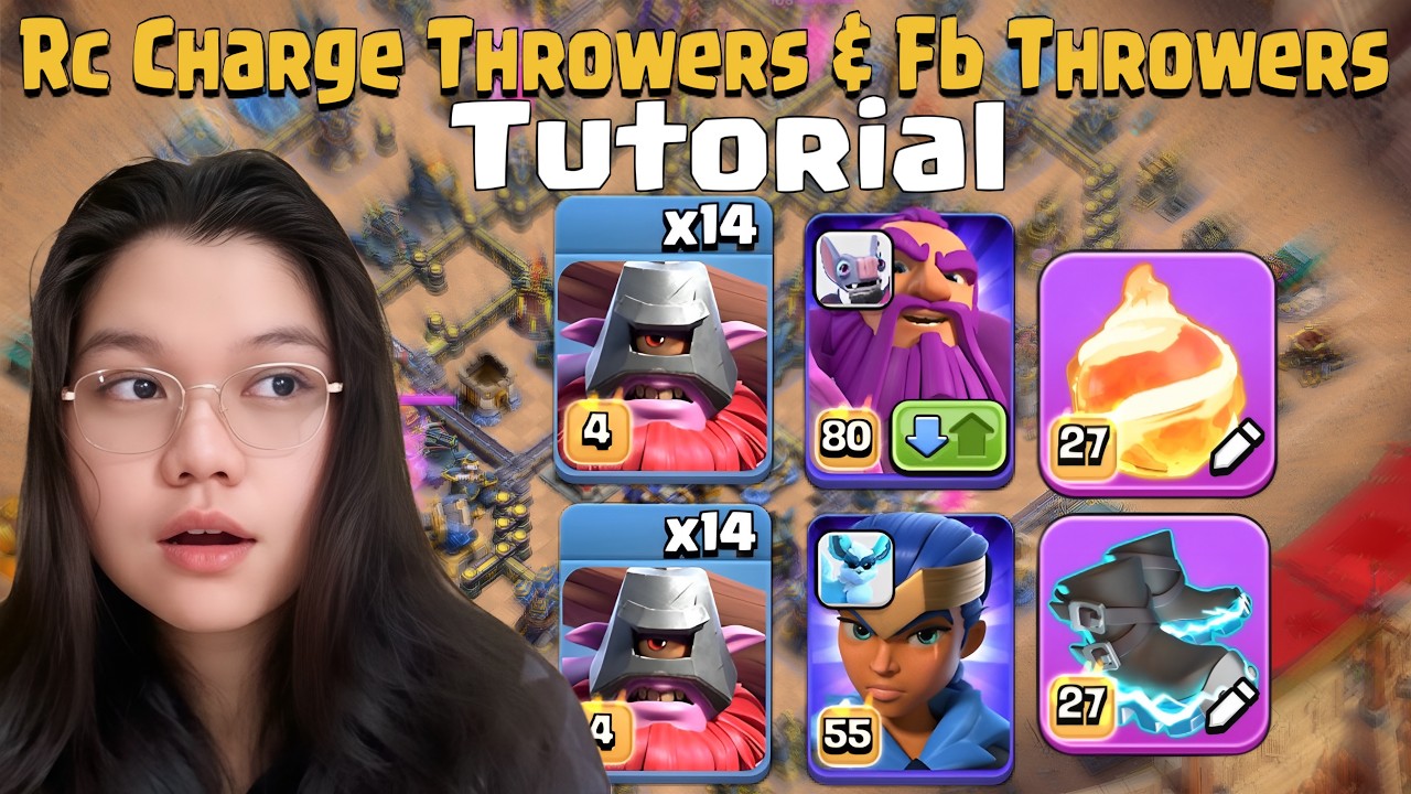 Fireball Thrower & Rc Charge Thrower TH18 Step by Step Tutorial 2026 | Round 2 CWL Road to Champ 1