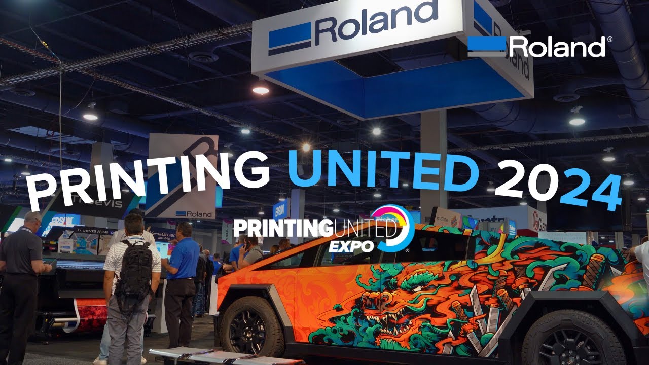 Roland DGA Showcases UV Flatbed, Latex, and Desktop Printing Technology at Printing United 2024