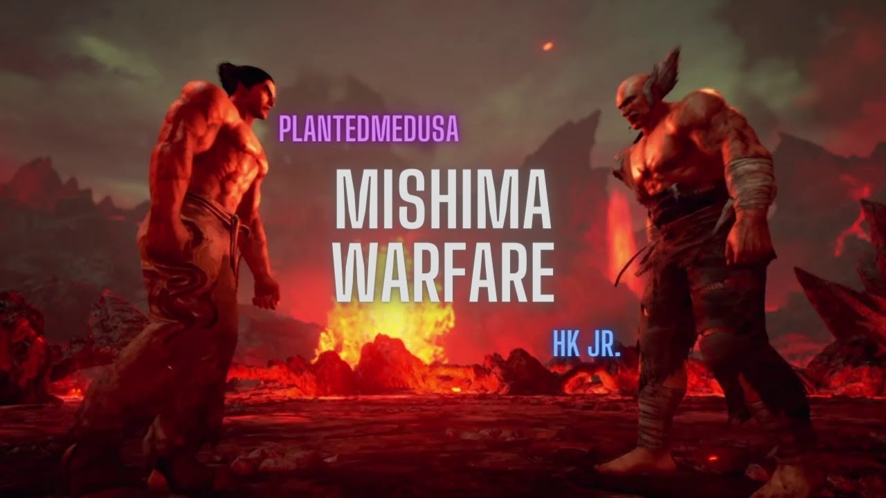 Epic Mishima Warfare | Plantedmedusa (Kazuya) vs HK Jr. (Heihachi)