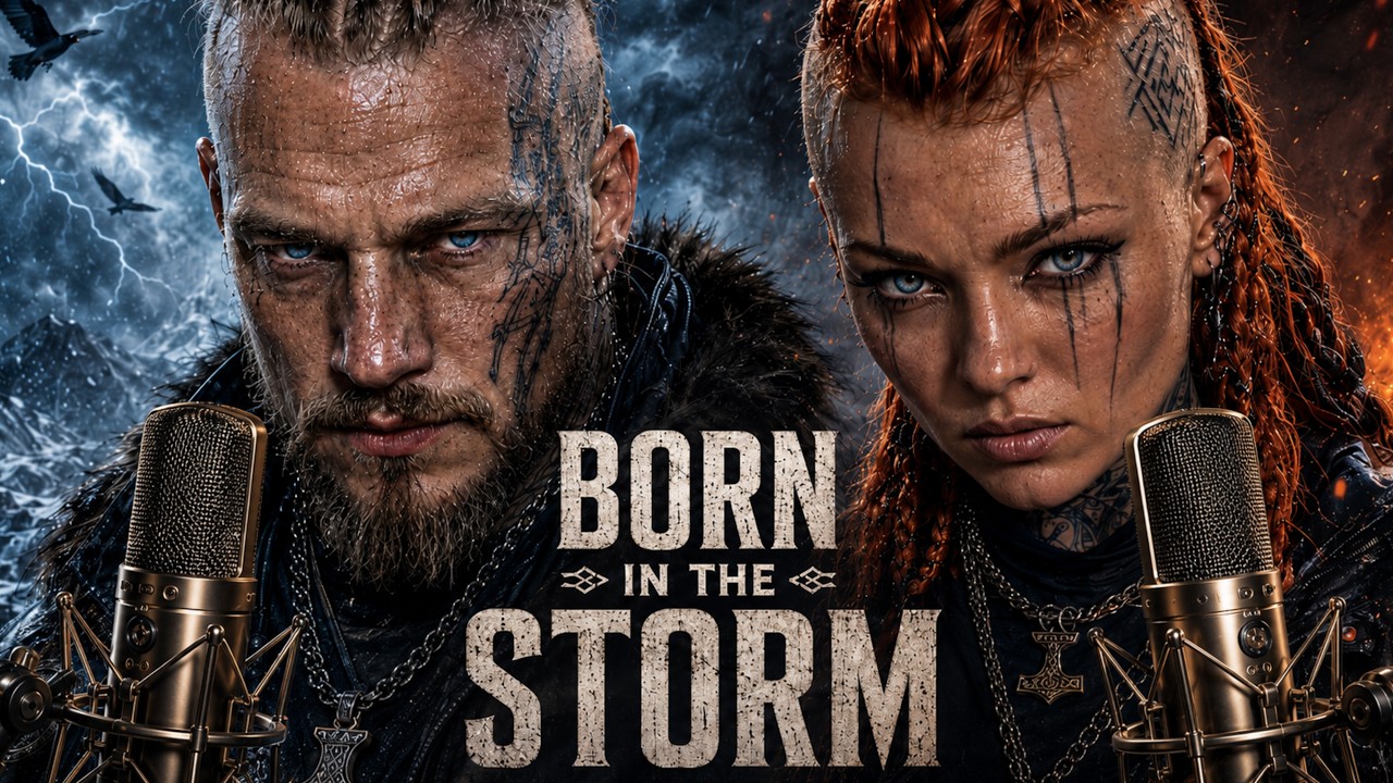 Born In The Storm ⚔️ Epic Viking Rap Anthem | Nordic Hip-Hop