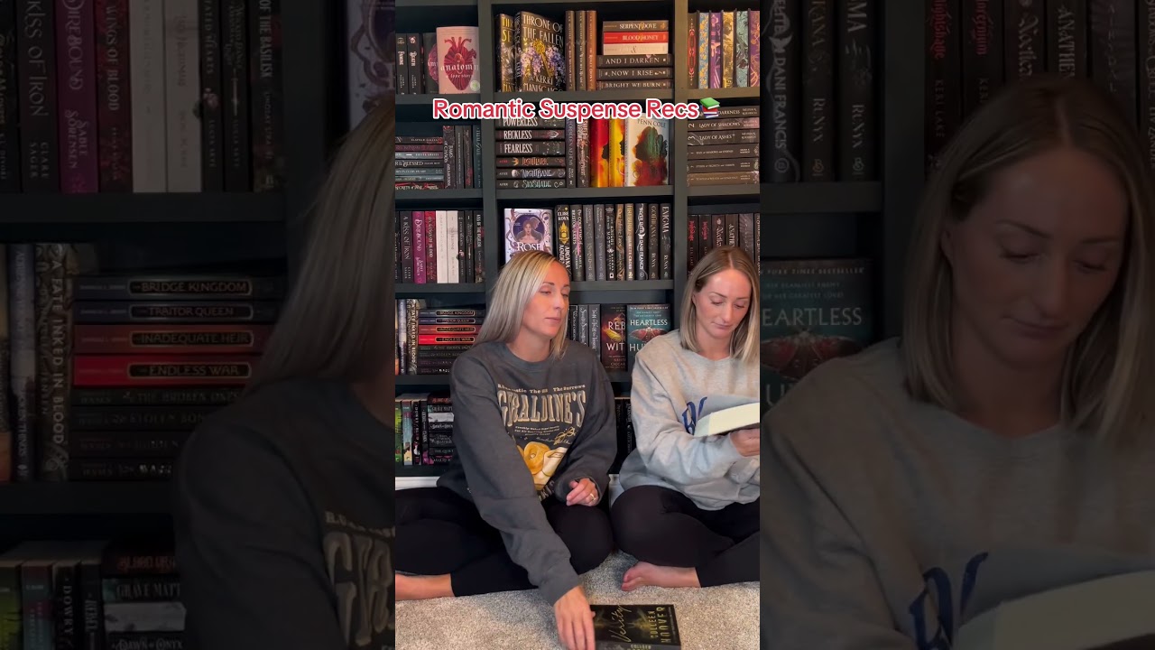 Who doesn&rsquo;t love a good romantic suspense?! These are some of our favorites! 📚 #booktube #books