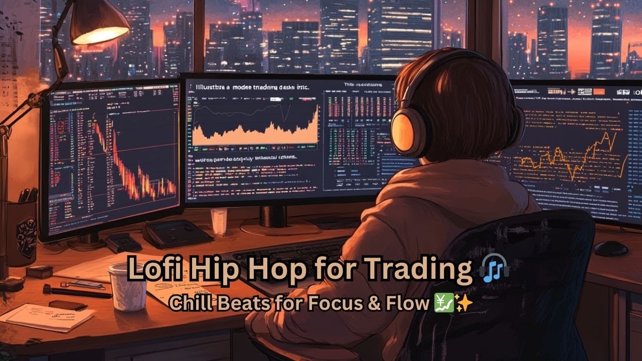 Lofi Hip Hop for Trading 🎧 Chill Beats for Focus & Flow 💹✨ | M&uacute;sica Lo-Fi para Trading y Enfoque