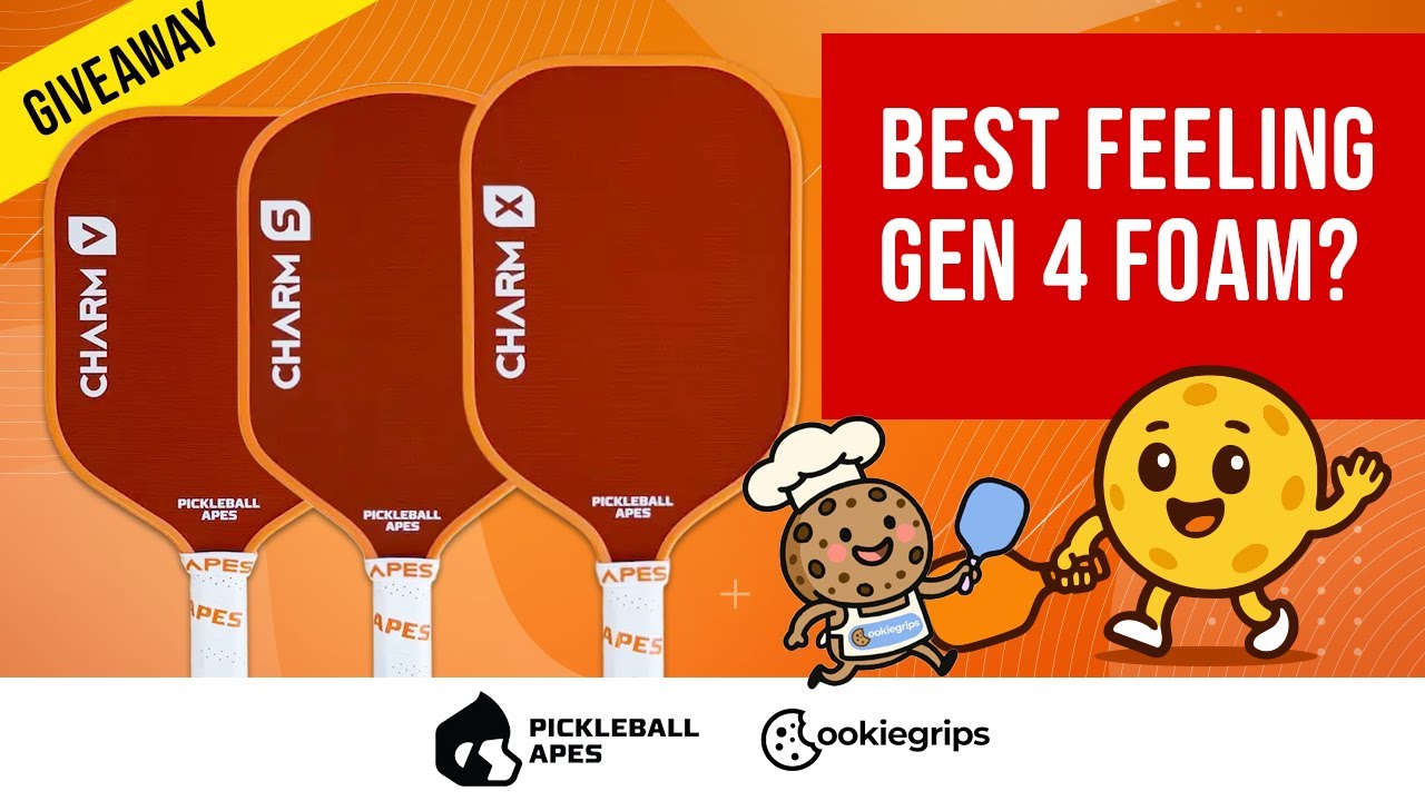 Pickleball Apes Charm Review: Gen 4 Foam maximum dwell time