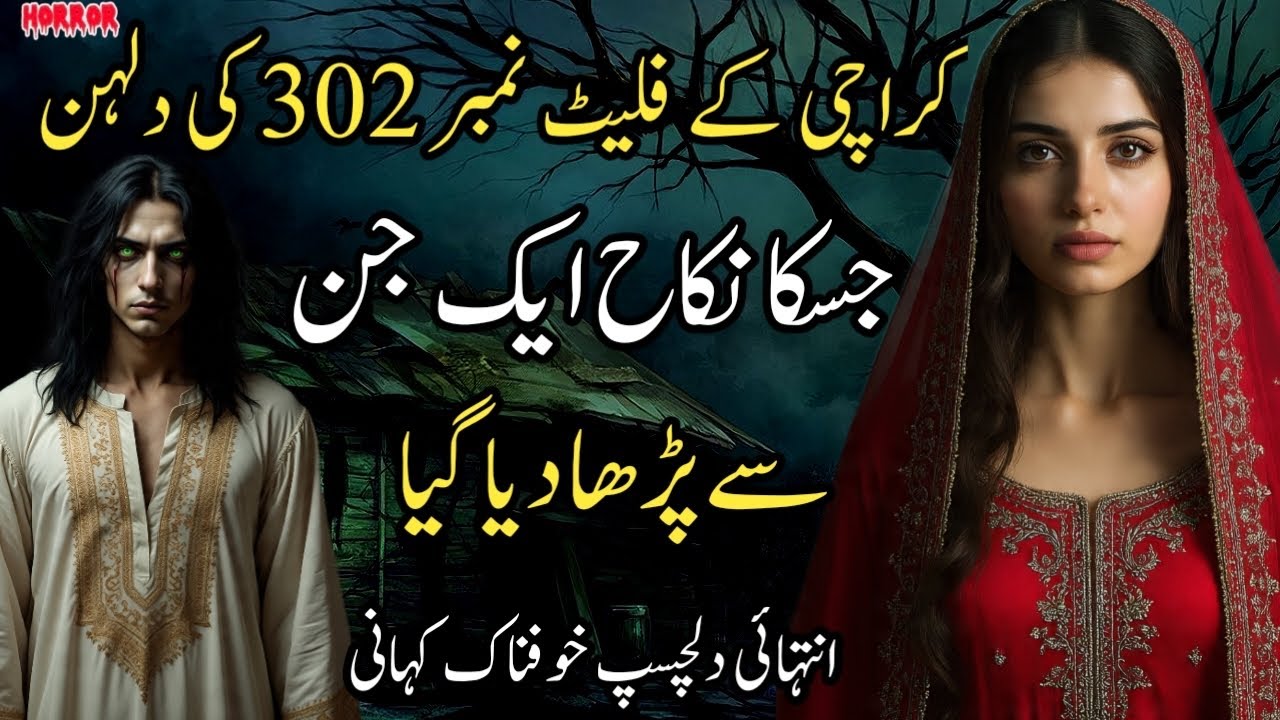 Real Horror Story | Karachi Flat No. 302 Ki Dulhan Aur Jinn Ka Nikah | True Urdu Kahani