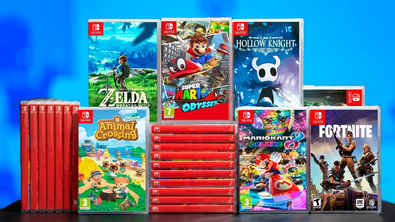 Mi COLECCI&Oacute;N DEFINITIVA de JUEGOS de NINTENDO SWITCH 😎 2025