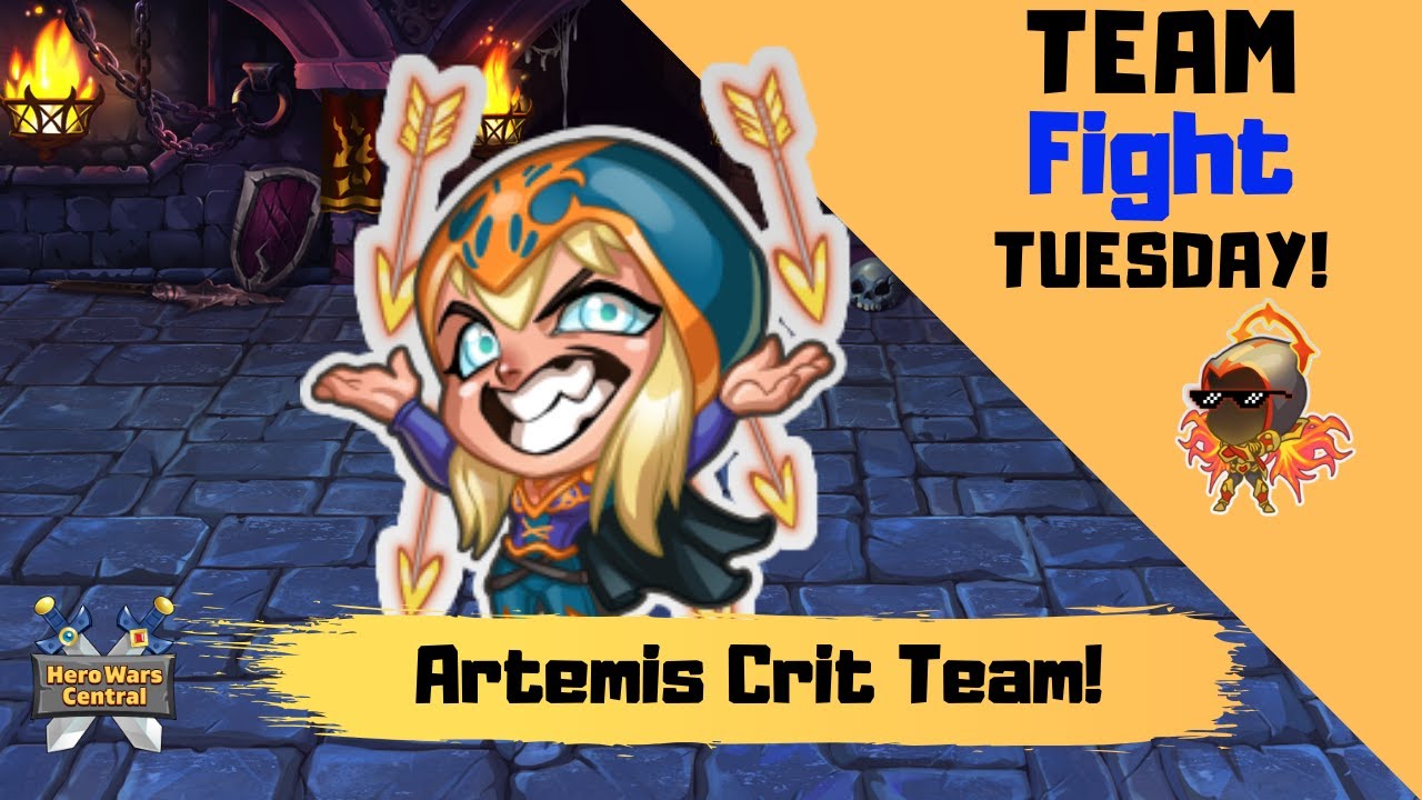Hero Wars |  Team Fight Tuesday! Artemis Crit Team!