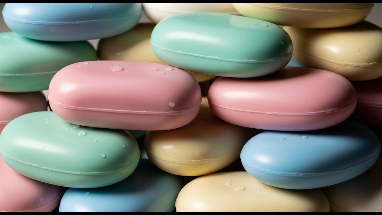 ASMR Soap Unwrapping No Talking, |  Only Pure Relaxing Soap Bar Opening Sounds