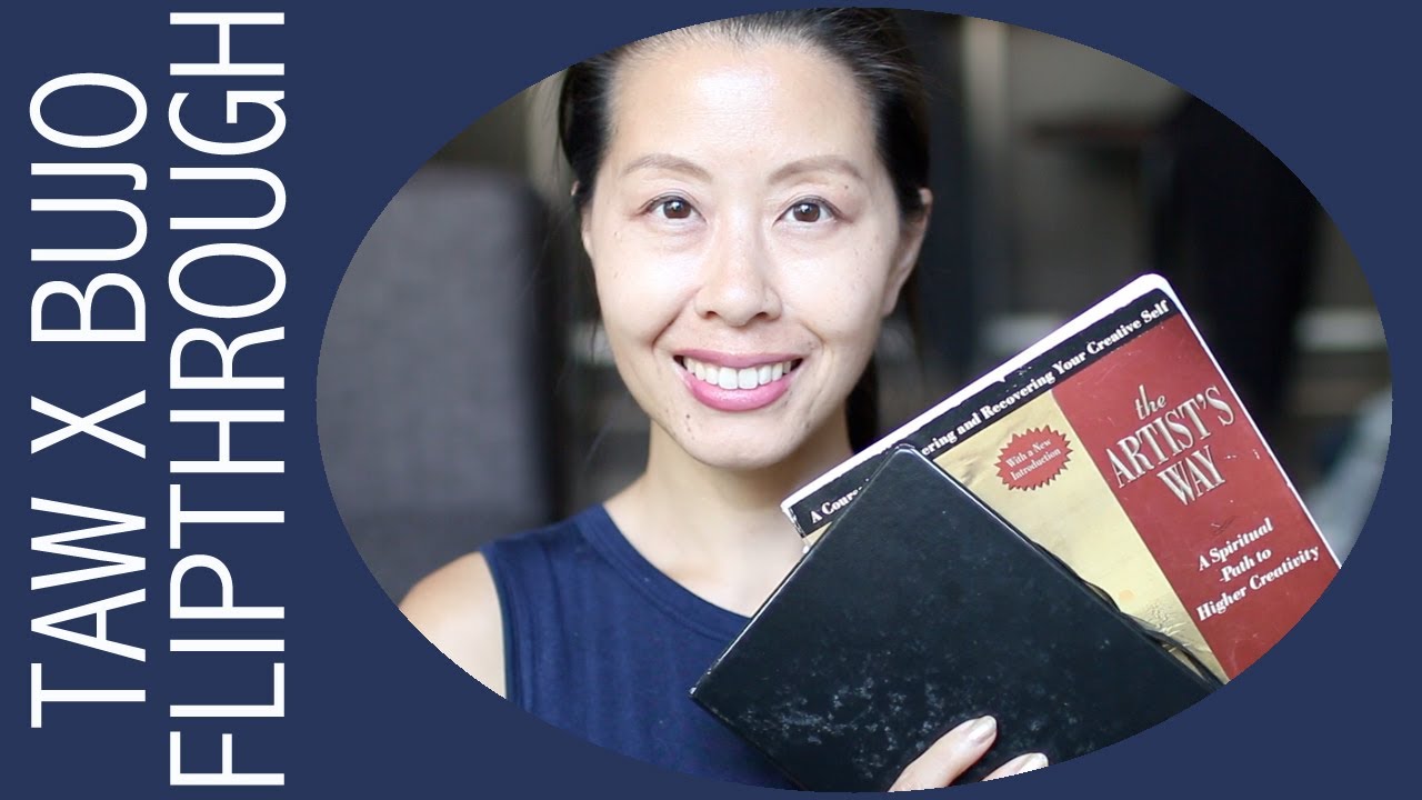The Artist's Way in a Bullet Journal &bull; Complete Flipthrough