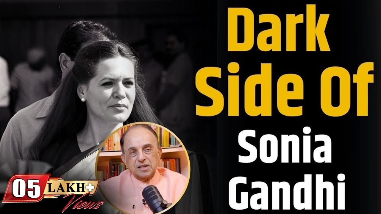 Dr. Subramanian Swamy Tells Dark side of Sonia Gandhi.  | Subramanian Swamy | Shubhankar Mishra