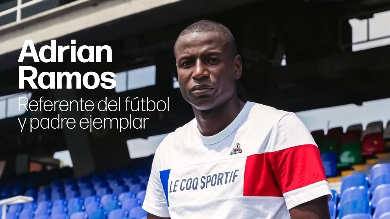 Adrián Ramos / referente del fútbol y padre ejemplar