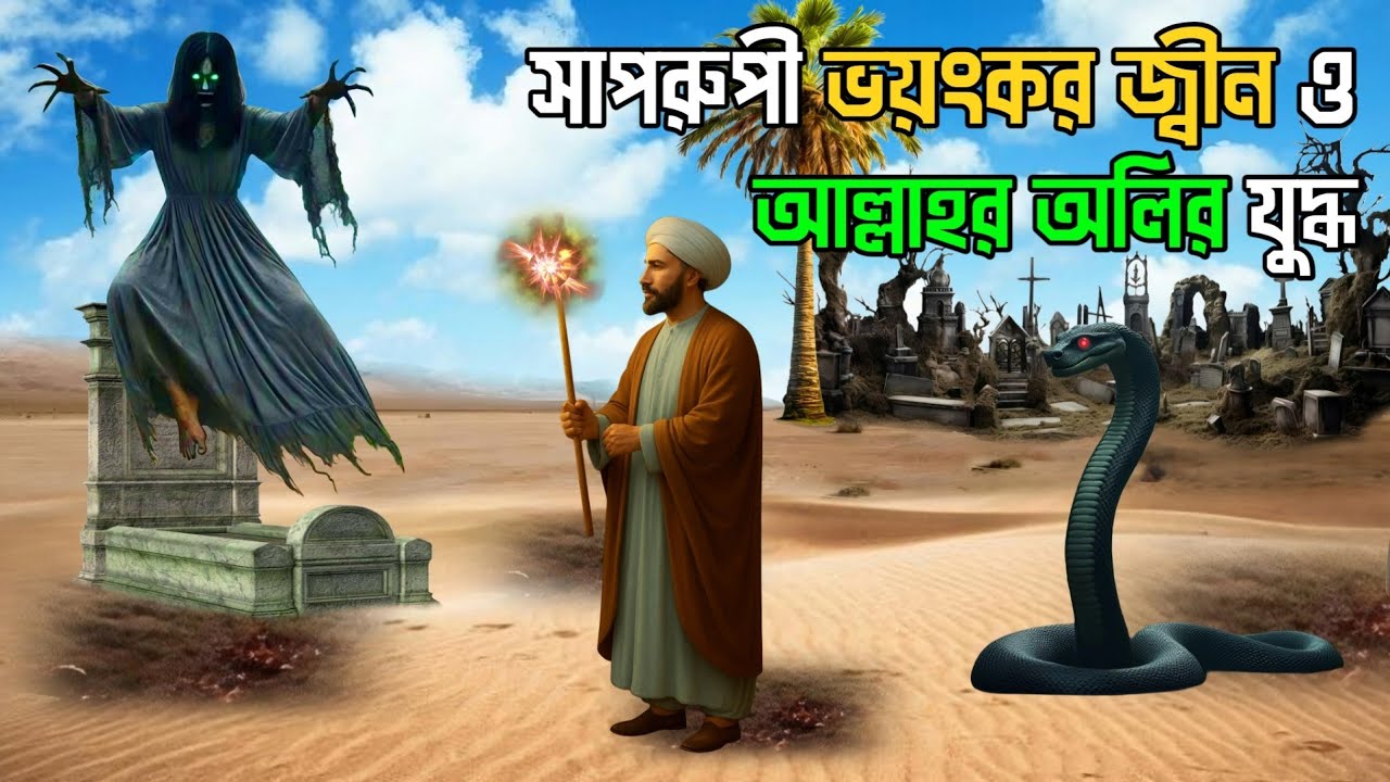 ভয়ংকর জ্বিন ও এক আল্লাহর অলির যুদ্ধ || আল্লাহর এক ওলীর অলৌকিক কাহিনী || Islamic Educational Story