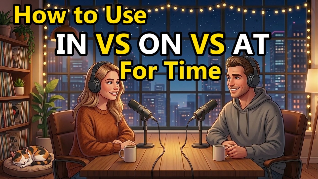 Stop Mixing Time Prepositions! | Super Slow English Practice for Beginners | English Podcast