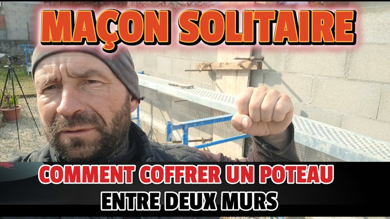 Coffrage poteau 30x30 | Coulage poteau | Comment coffrer un poteau en béton | Quel coffrage poteau ?