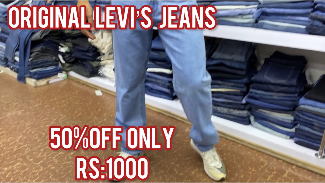 Original Branded Jeans ladies n Gents sale 50%off only 1000 || Hoor fashion Rex Center sadar