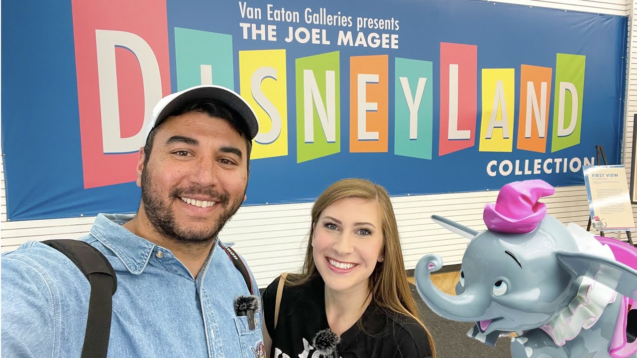 HUGE Disney Parks Collection Exhibit! Joel Magee Disneyland Collection from Van Eaton Galleries