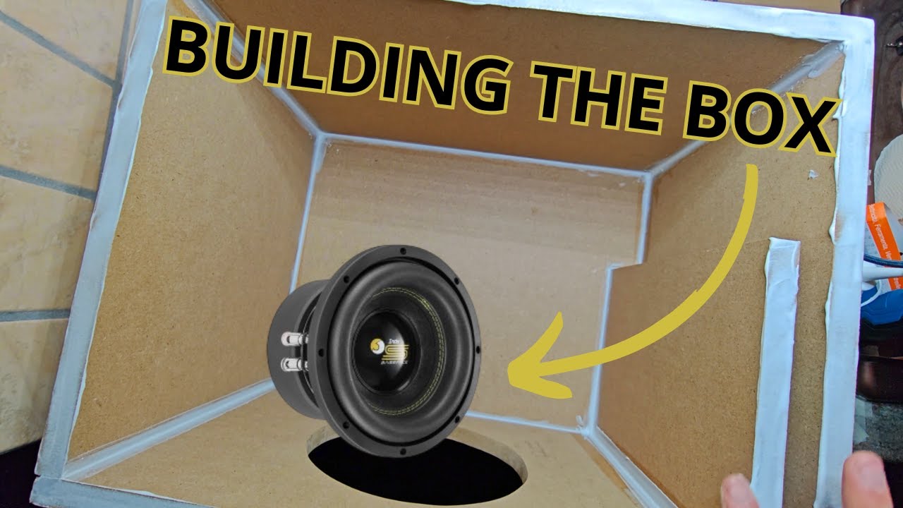 Building the Box to my NEW Subwoofer | DIY
