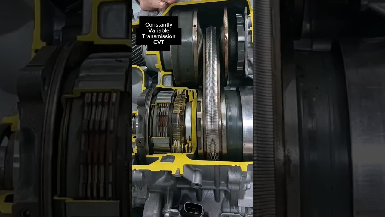 Unlocking the Mystery: How CVT Transmission Works #cvtgear