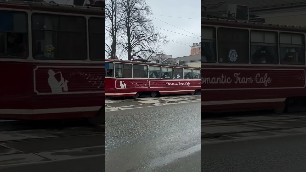 трамвай кафе  снял @KTM-5. ,@Пермский транспортный Канал @-MAZ-103