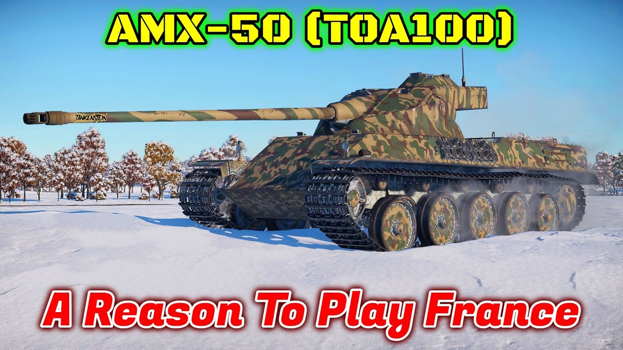Stock To Spaded - AMX-50 (TOA100) - Is It Worth Crewing And Spading? [War Thunder]
