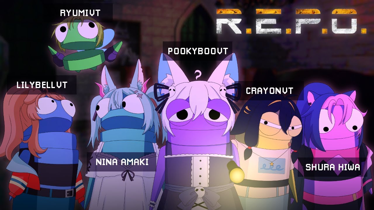 JUGAR REPO DESTRUYE AMISTADES 💔 (Ft Ryumi, Crayon, Shura, LilyBell y Nina)