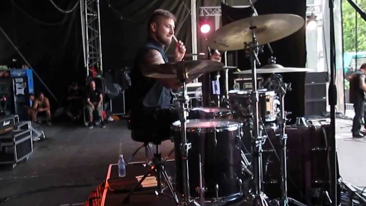 Cold Snap - Straight To Hell (Drum Cam)