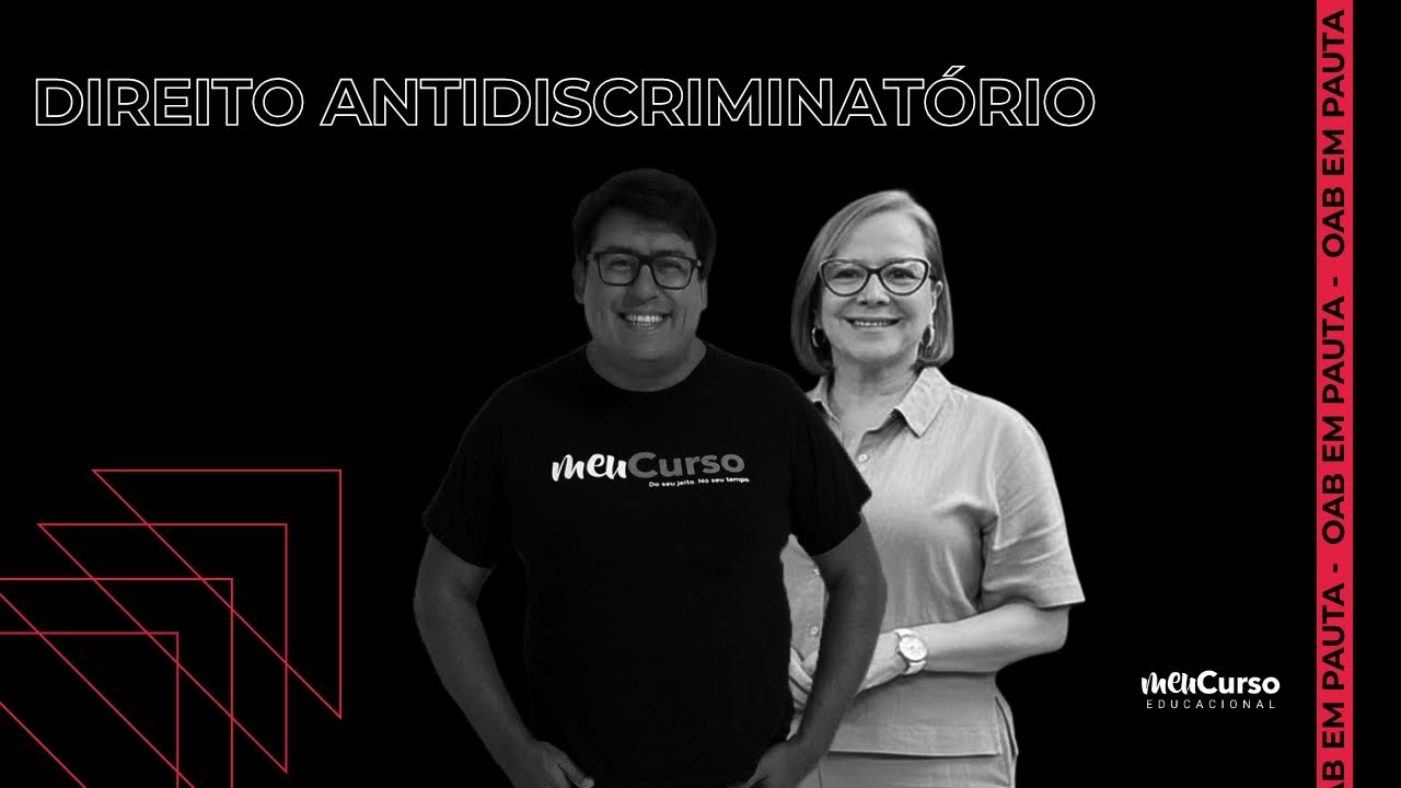 MeuCurso Podcast | Direito Antidiscriminatório | Carmen Mírio e Prof. Alvaro Gonzaga
