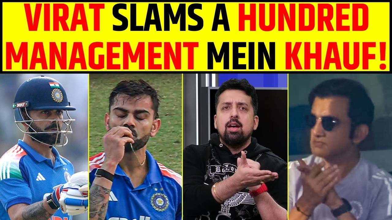VIRAT KOHLI SLAMS A HUNDRED | CRITICS KO KARAYA CHUP | MANAGEMENT MEIN KHAUF 😱 #viratkohli #indvssa