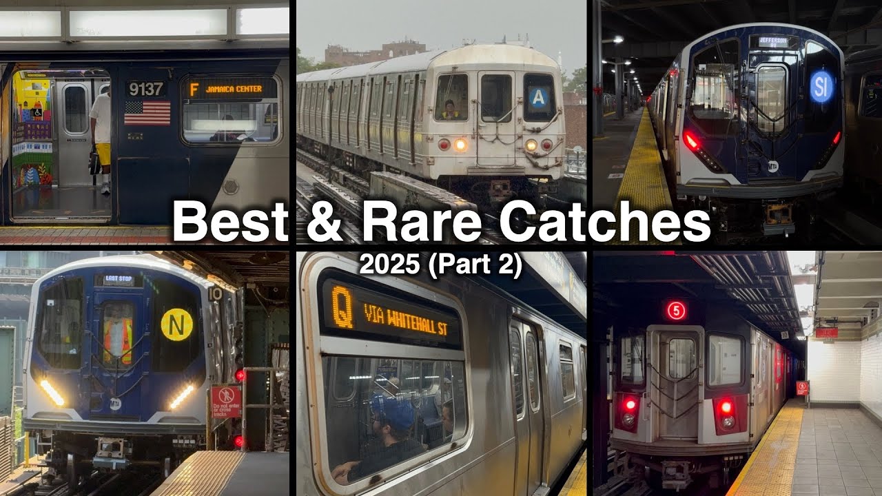 Best & Rare NYC Subway Catches of 2025 (Part 2)