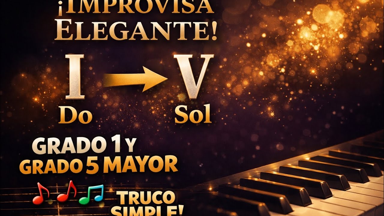 “I–V: pista para improvisación en Do Y Sol 