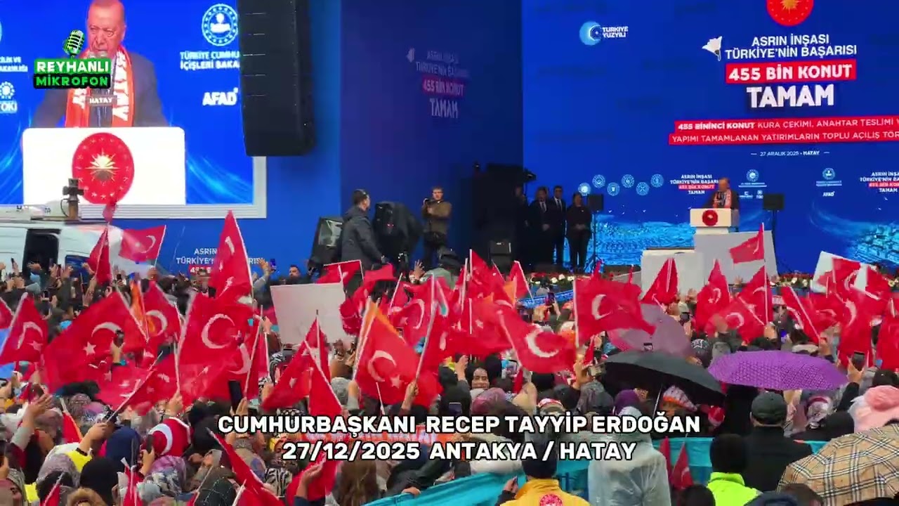 Cumhurbaşkanı #Hatay Konuşması 27 Aralık 2025 #antakya