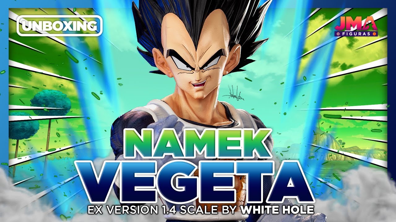 🐉DRAGON BALL Z: VEGETA NAMEK EX Version. 1.4 Scale by White Hole | UNBOXING | Resin Figure