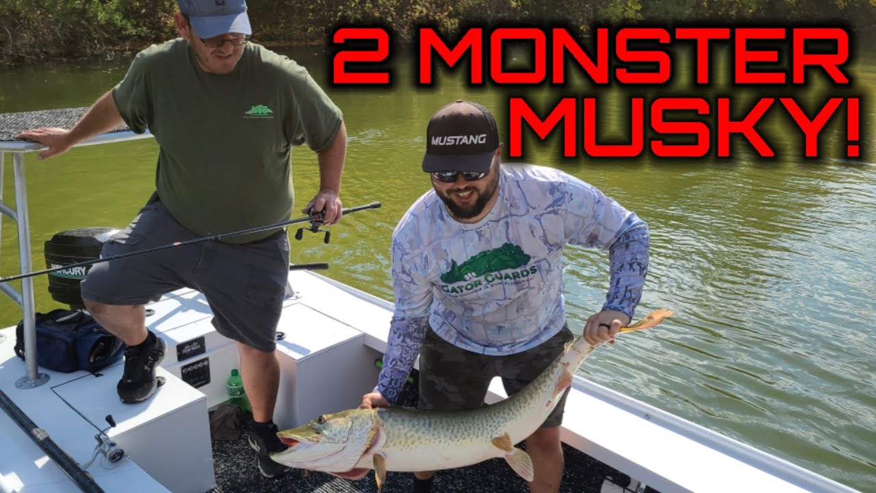 2 TROPHY FISH CAUGHT FROM A JON BOAT!
