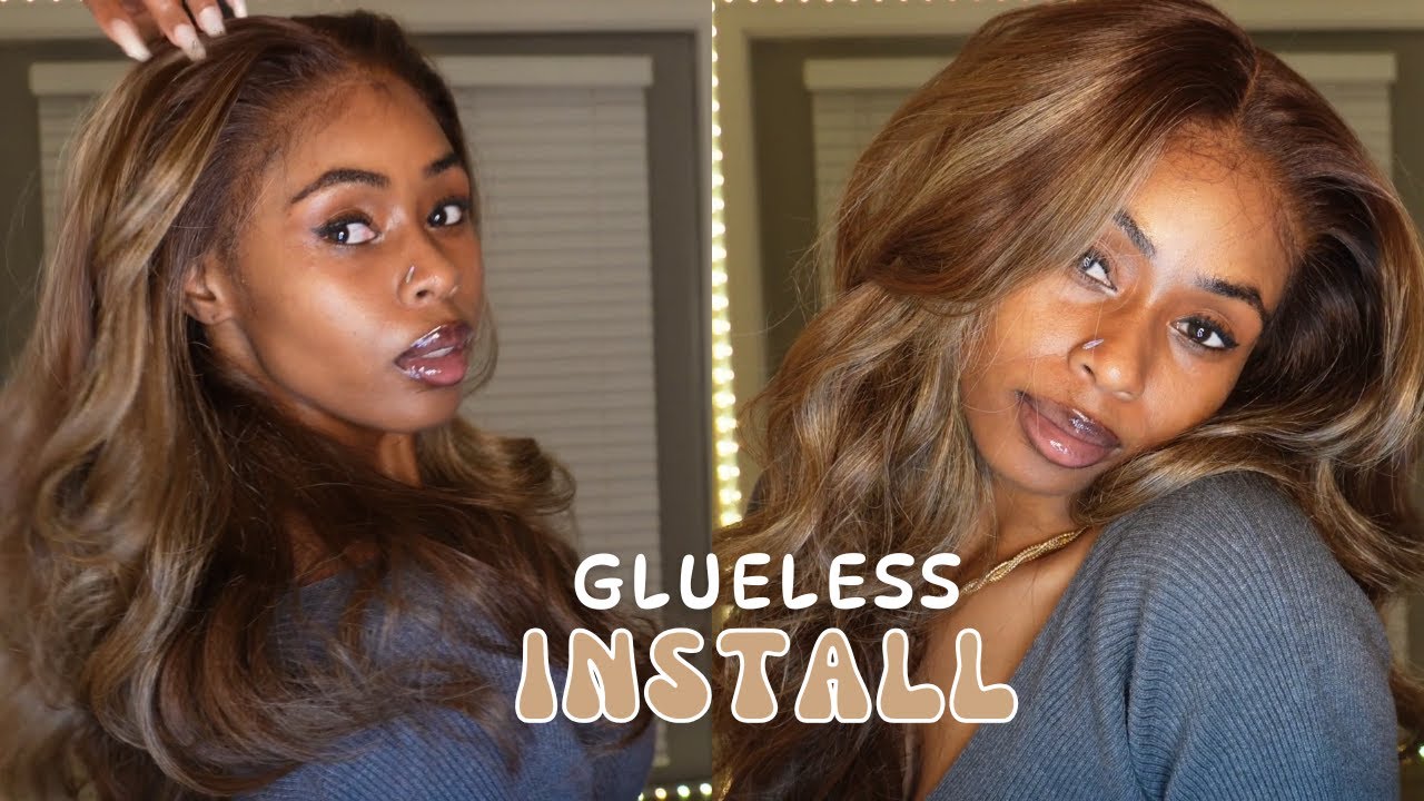 MY FAV GYM WIGS-GLUELESS INSTALL- OUTRE ELARA-24 IN WIG