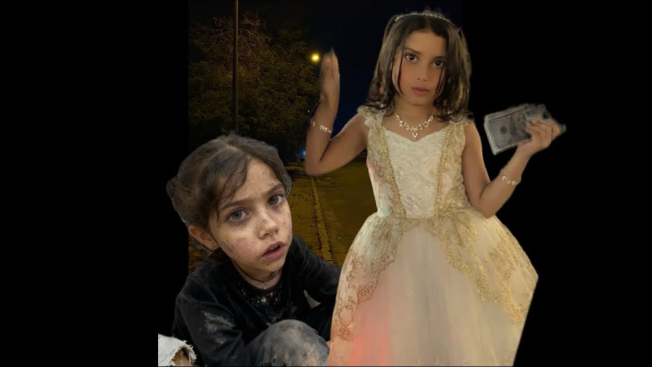 فيلم قصير البنت الغنيه كيف تصرفت مع البنت الفقيره 😭