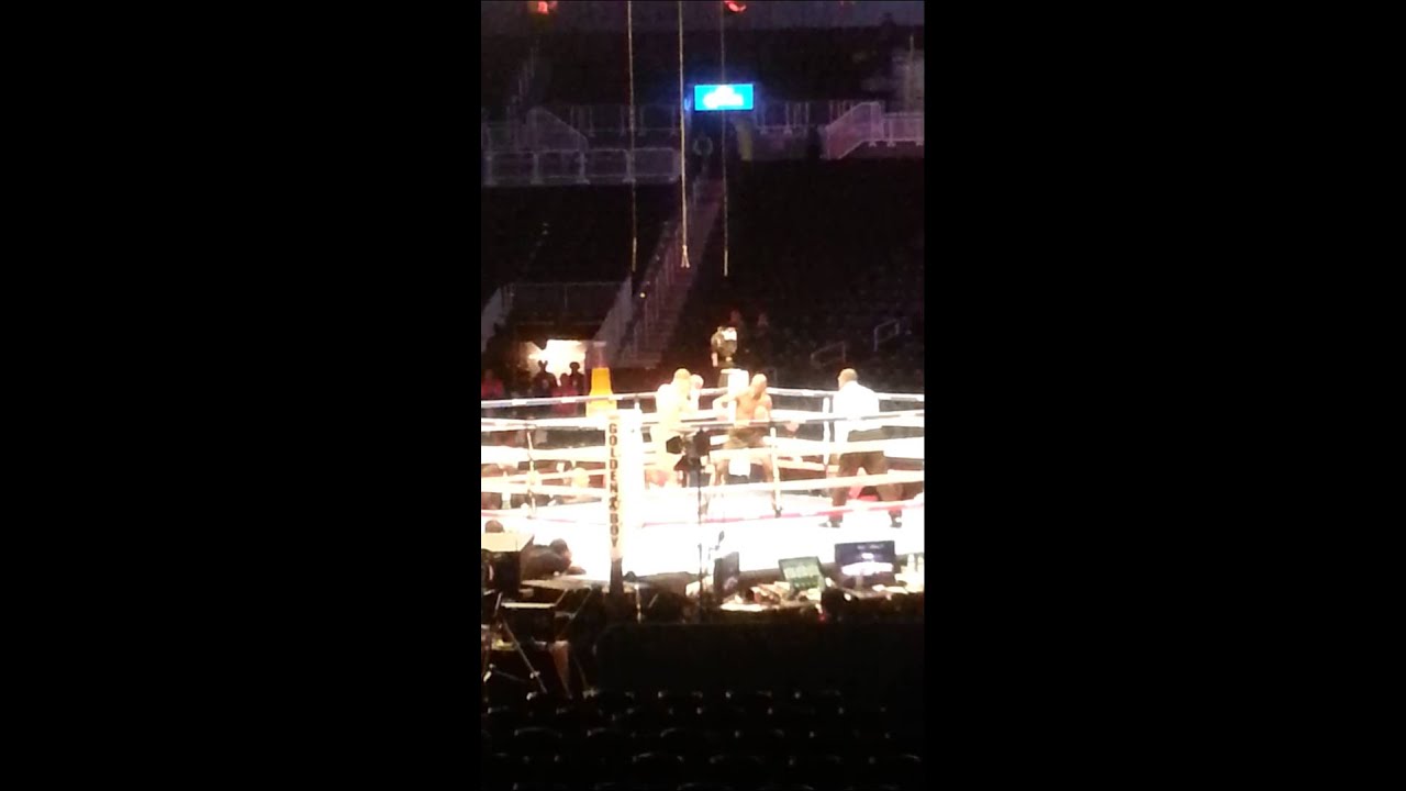 D'mitrius ballard 2nd round tko at the Barclays