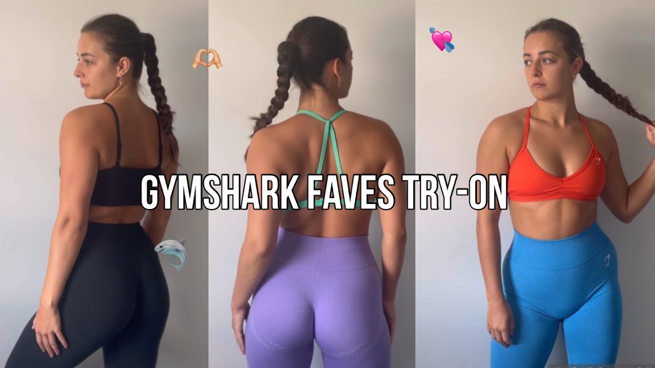 MY FAVOURITE GYMSHARK OUTFITS | TRY ON