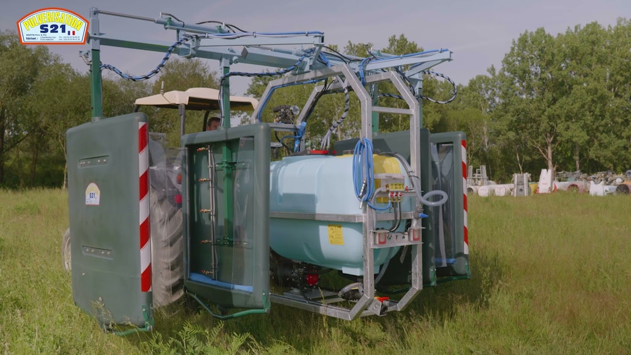Pulvérisateur panneaux récupérateurs 2022