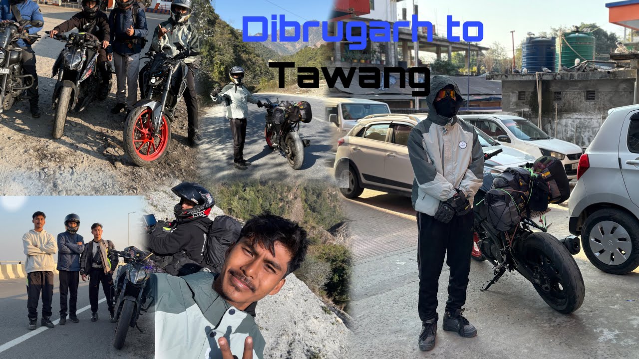 A ride to Tawang 🏔️❤️ / #tawang 