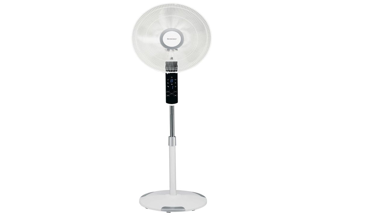SILVERCREST Floor Standing Fan SV 60 A1 Unboxing TESTING