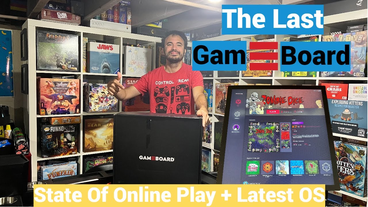 Last GameBoard Digital Board Game Console - State Of Online Games + Quick New OS Features