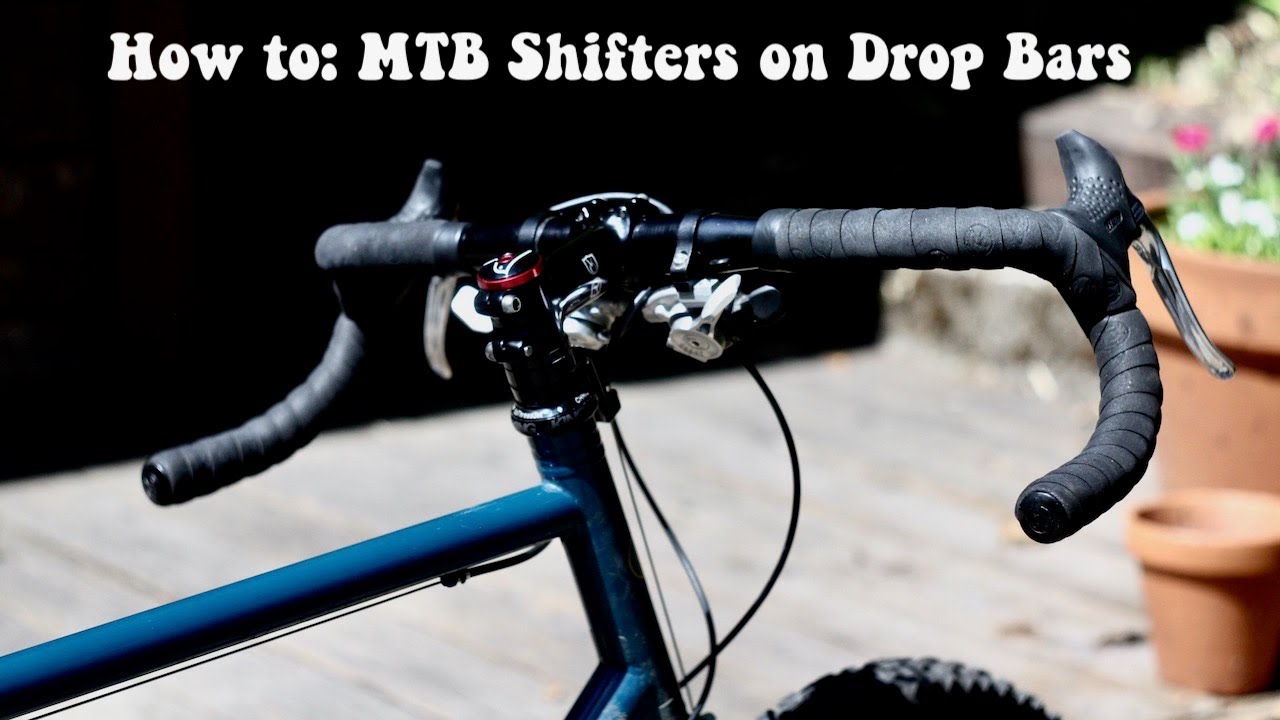 Манетки MTB на руле Drop Bar