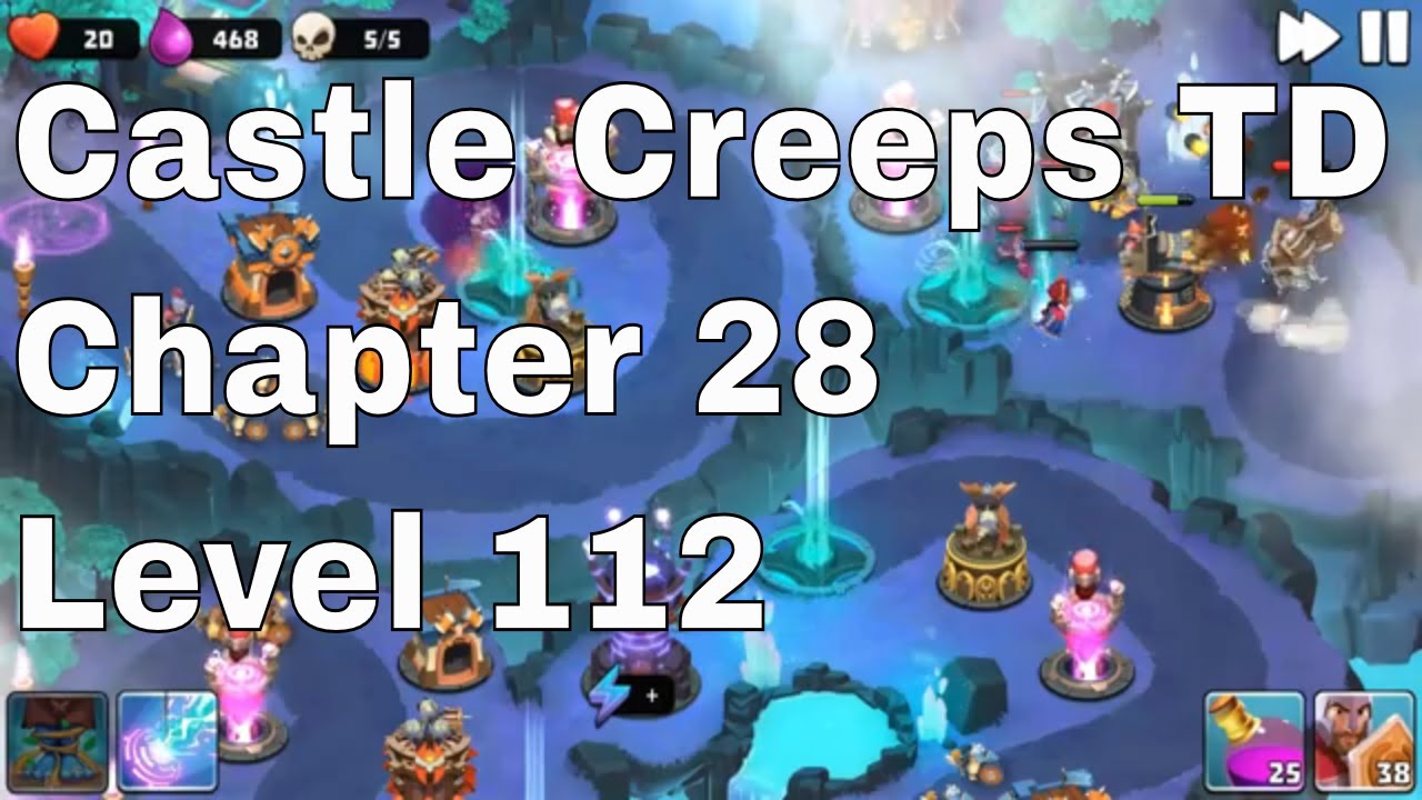 Castle Creeps Level 112