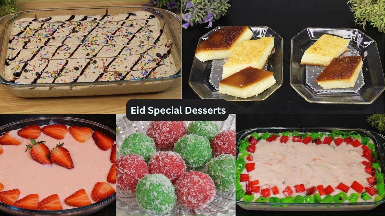 Eid Special Desserts Recipe | Sweet dishes for Eid