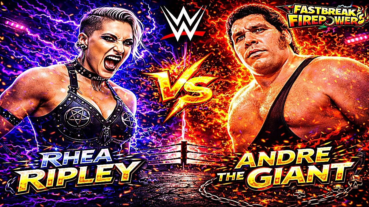 WWE 2K25 | Rhea Ripley VS. Andre the Gaint | MATCH #86 #shortslive #shortsfeed #shorts