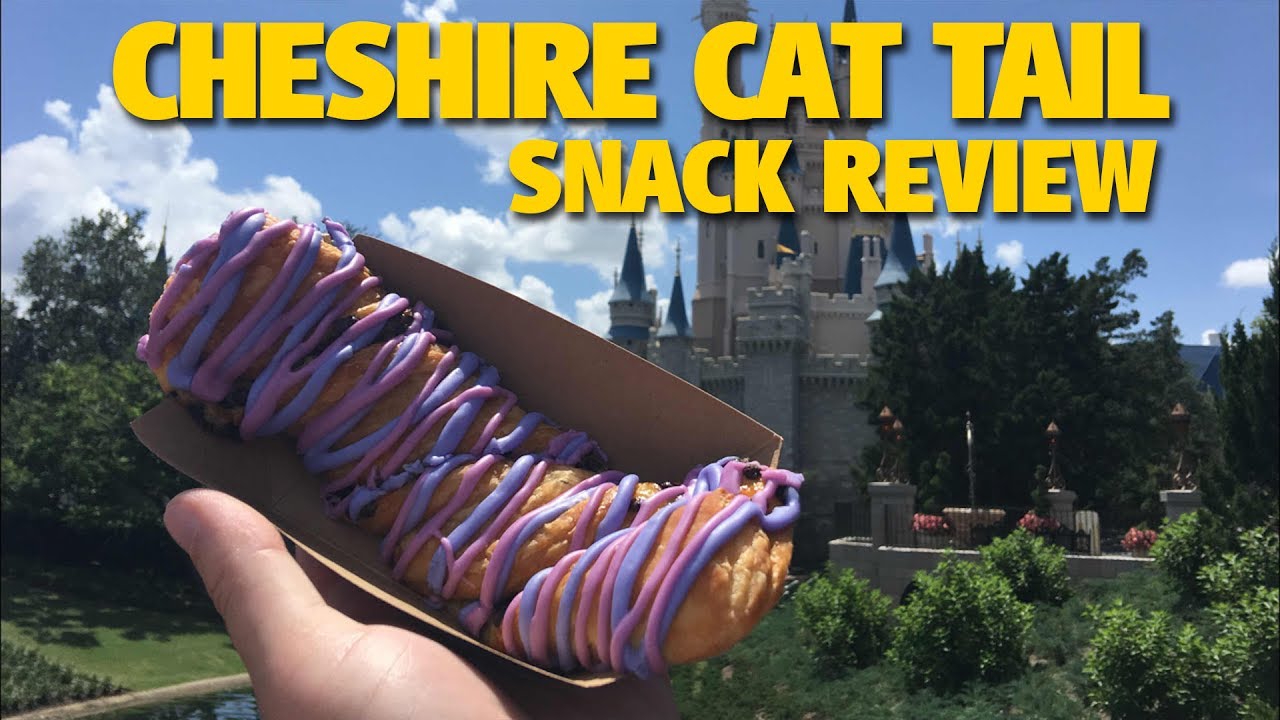 Cheshire Cat Tail Snack Review at Cheshire Cafe | Magic Kingdom