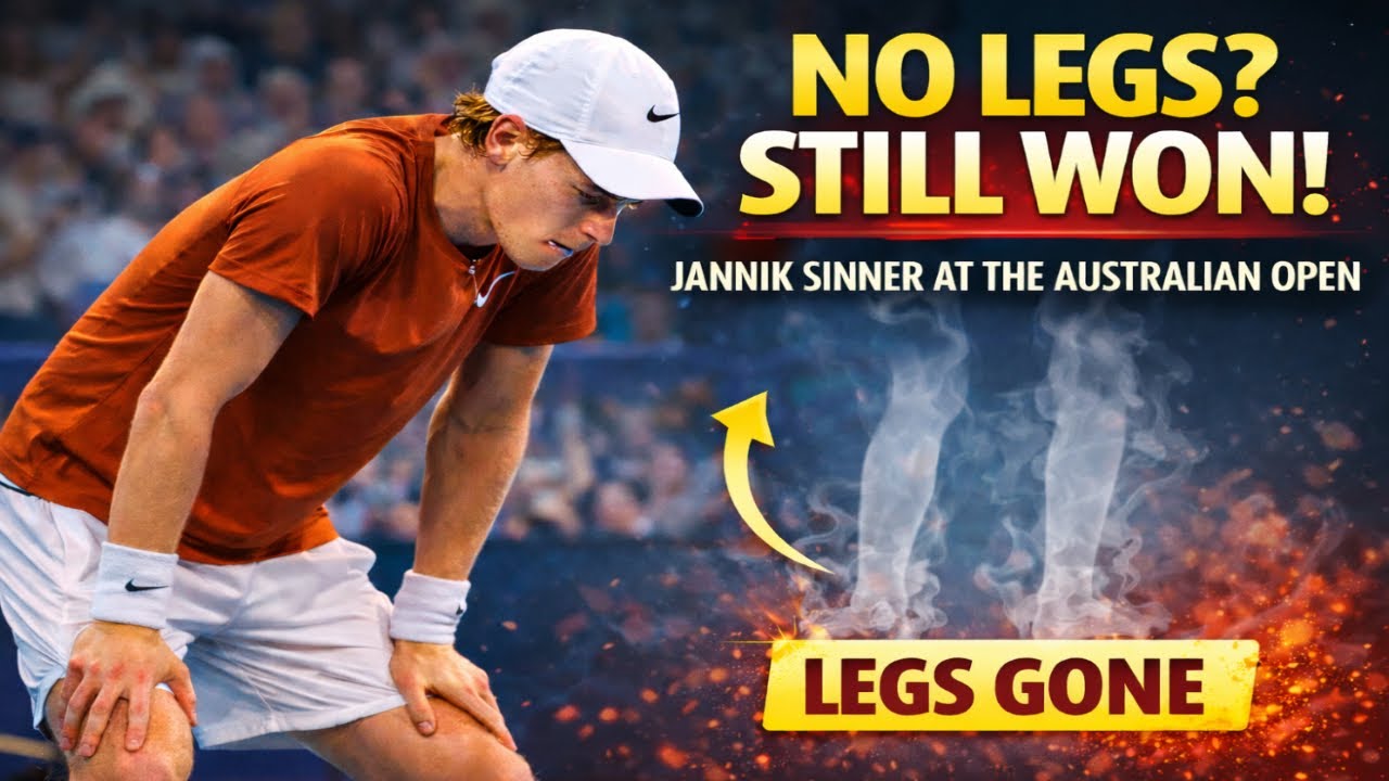 How Jannik Sinner Won at the Australian Open When His Legs Were Gone (Every Club Player Needs This)